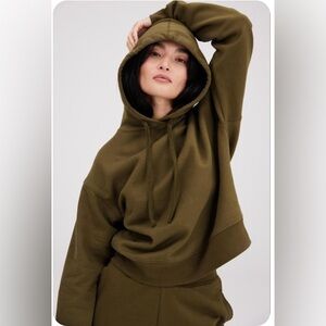 Girlfriend Collective Olive Hoodie